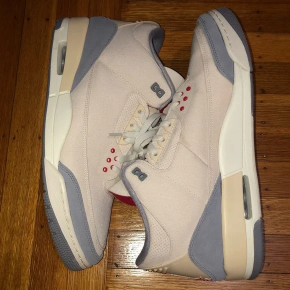 Air Jordan 3 Retro Muslin Mens Size 15 - Picture 5 of 9